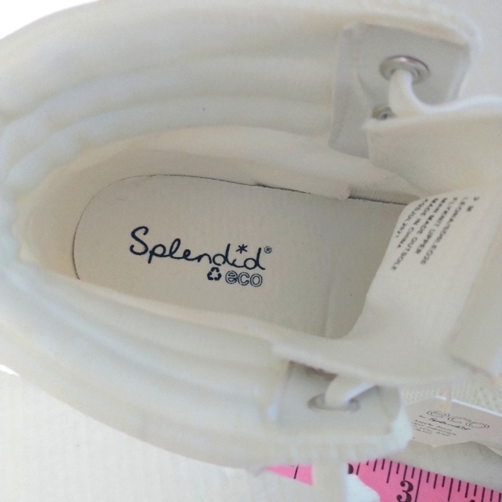 Splendid Leona High Top Lace Ivory Sneakers Nordstrom Rack 9M - Picture 8 of 11